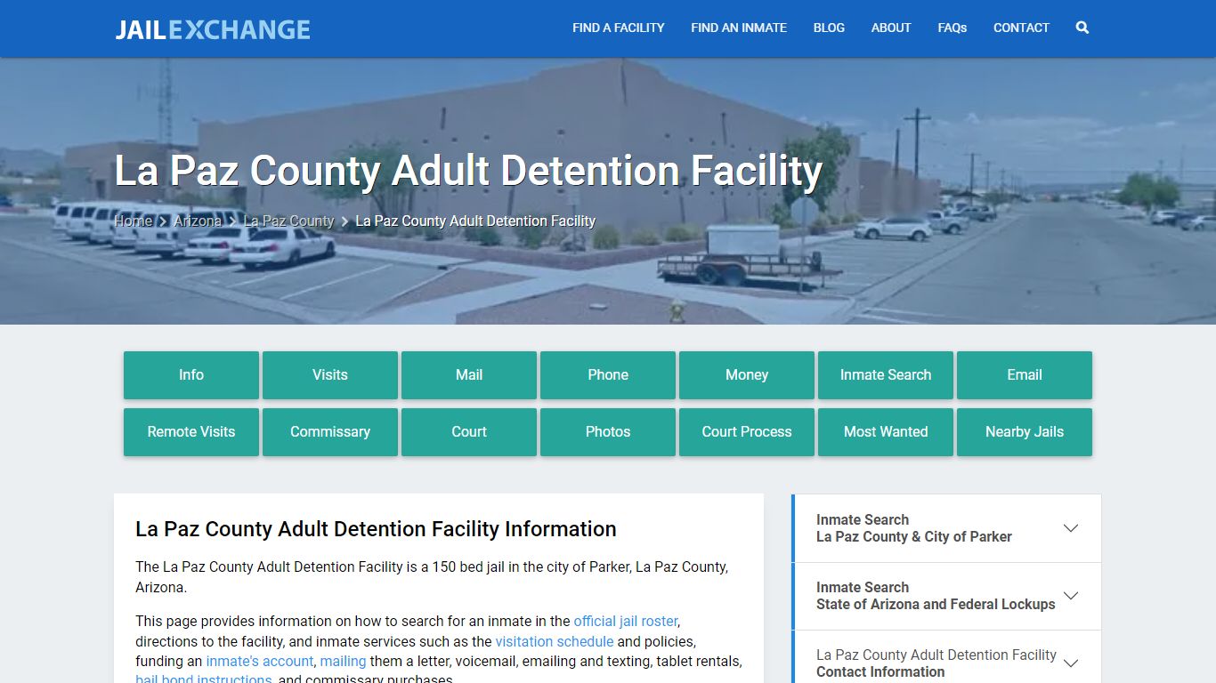 La Paz County Adult Detention Facility - Jail Exchange